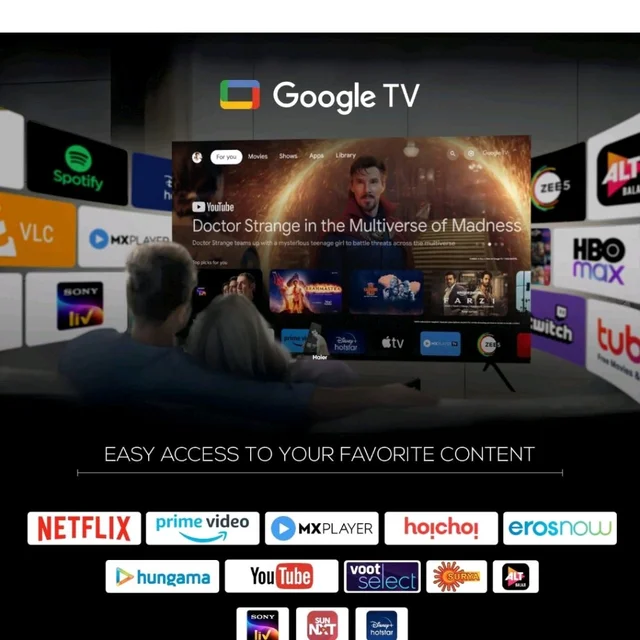 Haier 80cm (32) W4G Series HD Ready Smart Google TV 32W4G