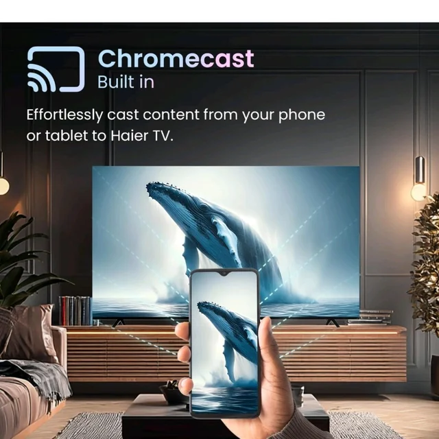 Haier 80cm (32) W4G Series HD Ready Smart Google TV 32W4G