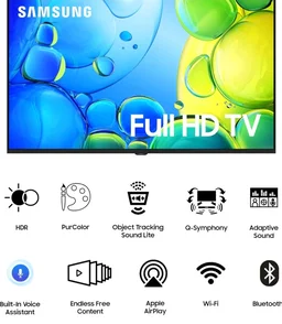 Visit the Samsung Store
Samsung 108 cm (43 inches) FHD Smart LED TV UA43F5600FUXXL