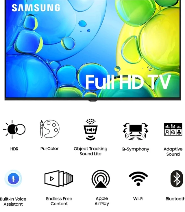 Visit the Samsung Store
Samsung 108 cm (43 inches) FHD Smart LED TV UA43F5600FUXXL
