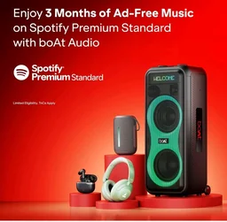 boAt Rockerz 512 ANC,(~40dB) Hybrid ANC, 80H Battery, 40mm Drivers, 40ms Low Latency, ENx Tech, App Support, Bluetooth Headphones, Wireless Headphone with Mic (Cosmic Black)