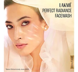 Lakme Perfect Radiance Brightening Facewash with 98% Pure Niacinamide Complex | For Glowing Skin with Glycerin | Known to Reduce Pigmentation | 100gm