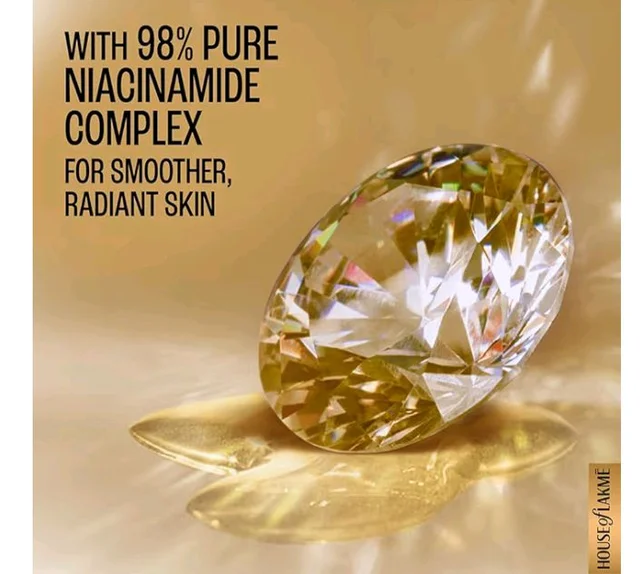 Lakme Perfect Radiance Brightening Facewash with 98% Pure Niacinamide Complex | For Glowing Skin with Glycerin | Known to Reduce Pigmentation | 100gm