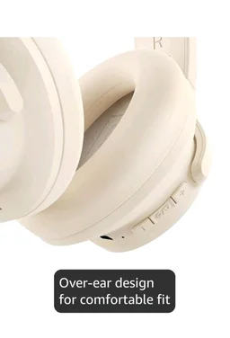 soundcore Q20i by Anker, Over Ear Headphones Bluetooth Wireless
Hybrid Active Noise Cancelling Headphones, 40H Long ANC Playtime, Hi-Res Audio, Big Bass, Customizze via an App(White)