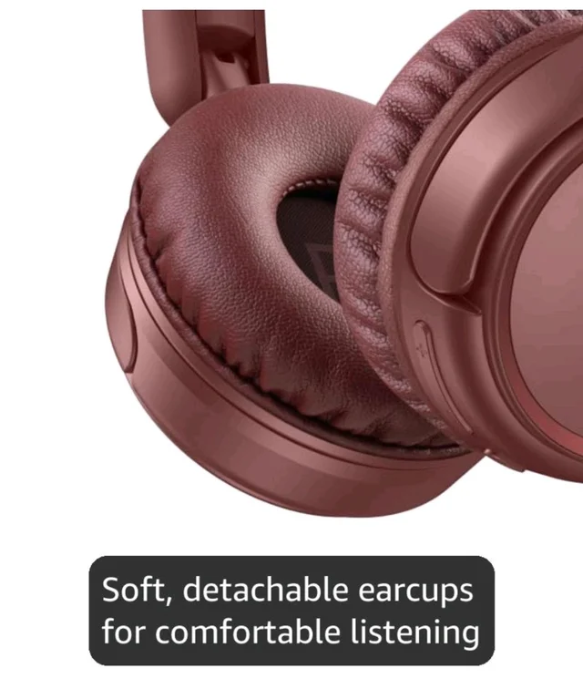 soundcore H30i by Anker, Over Ear Headphones Bluetooth Wireless
Noise Cancelling Headphones, Foldable, Pure Bass, 70H Playtime, Bluetooth 5.3, Lightweight, App Connectivity(Red)