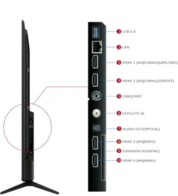 Visit the store, iFFALCON
iFFALCON
Visit the store
1.0
1.0 out of 5 stars
(1)
iFFALCON 189 cm (75 Inches) 4K UHD Smart LED Google TV | 144Hz VRR | 3GB RAM | Dolby Vision & Atmos | Game Master | 75U75