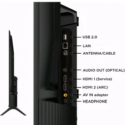 iFFALCON 101 cm (40 inches) FHD Smart Google TV | Dolby Audio 20 watts | HDR 10 | Metallic Bezel-Less | Multiple Viewing Mode | 40S55