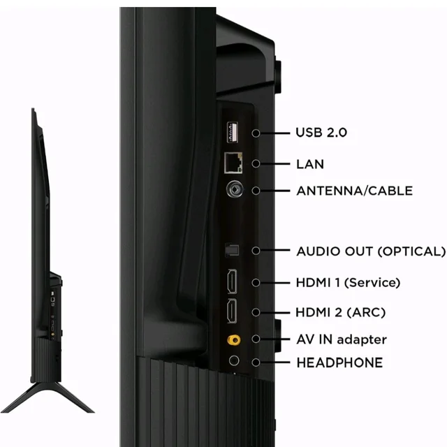 iFFALCON 101 cm (40 inches) FHD Smart Google TV | Dolby Audio 20 watts | HDR 10 | Metallic Bezel-Less | Multiple Viewing Mode | 40S55