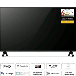 iFFALCON 101 cm (40 inches) FHD Smart Google TV | Dolby Audio 20 watts | HDR 10 | Metallic Bezel-Less | Multiple Viewing Mode | 40S55
