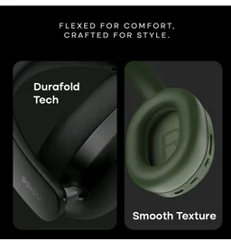 Noise Newly Launched Airwave Max XR Wireless Over-Ear Headphones with 120H Playtime, ANC, HFA Tech, Spatial Audio, Dual Pairing,BT V6.0(Cobalt Blue)