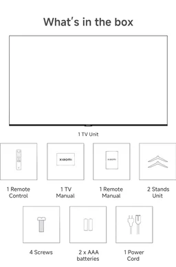 Brand: Xiaomi
4.1
4.1 out of 5 stars
(224)
Xiaomi (108 cm) 43 inch X Pro 4K QLED | Dolby Vision & HDR10+| Filmmaker Mode|Gemini AI| Google TV | L43MB-APIN
Amazon's Choice