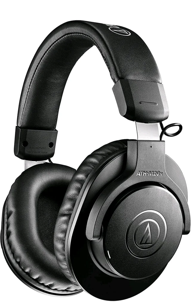 Audio-Technica Ath-M20Xbt Wireless Over-Ear Headphones, Bluetooth 5.0, 60-Hour Battery Life, 40 mm Drivers, Hi-Fi Sound, Built-in Mic, AAC/SBC Codec Support (Black)
Amazon's Choice