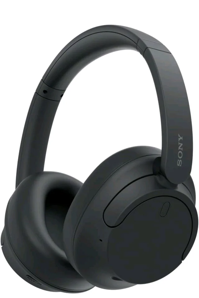 Sony WH-CH720N Active Noise Cancellation Wireless Bluetooth Over Ear Headphones with Mic, Adaptive Sound Control, Quick Charge, Up to 35Hrs Battery, Customized EQ- Black