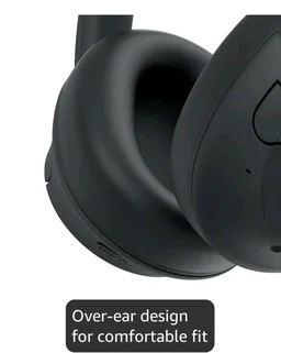 Sony WH-CH720N Active Noise Cancellation Wireless Bluetooth Over Ear Headphones with Mic, Adaptive Sound Control, Quick Charge, Up to 35Hrs Battery, Customized EQ- Black
