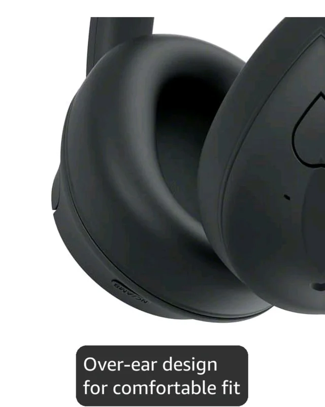 Sony WH-CH720N Active Noise Cancellation Wireless Bluetooth Over Ear Headphones with Mic, Adaptive Sound Control, Quick Charge, Up to 35Hrs Battery, Customized EQ- Black