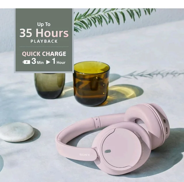 Sony WH-CH720N Noise Cancellation Wireless Bluetooth Over Ear Headphones with Mic, Up to 35Hrs Battery- Pink
200+ bought in past month