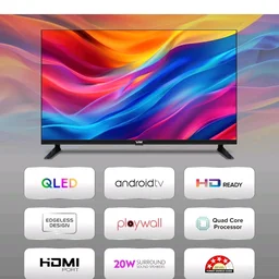 Visit the Visio World Store
3.9
3.9 out of 5 stars
(16,543)
VW 80 cm (32 inches) Spectra Series HD Ready Smart QLED Android TV VW32AQ3
#1 Best Seller
in Smart Televisions