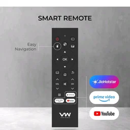 Visit the Visio World Store
3.9
3.9 out of 5 stars
(16,543)
VW 80 cm (32 inches) Spectra Series HD Ready Smart QLED Android TV VW32AQ3
#1 Best Seller
in Smart Televisions