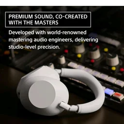 Sony WH-1000XM6 The Best Wireless Noise Canceling Headphones, HD NC Processor QN3, 12 Microphones, Adaptive NC Optimizer, Mastered by Engineers, Studio-Quality- Midnight Blue