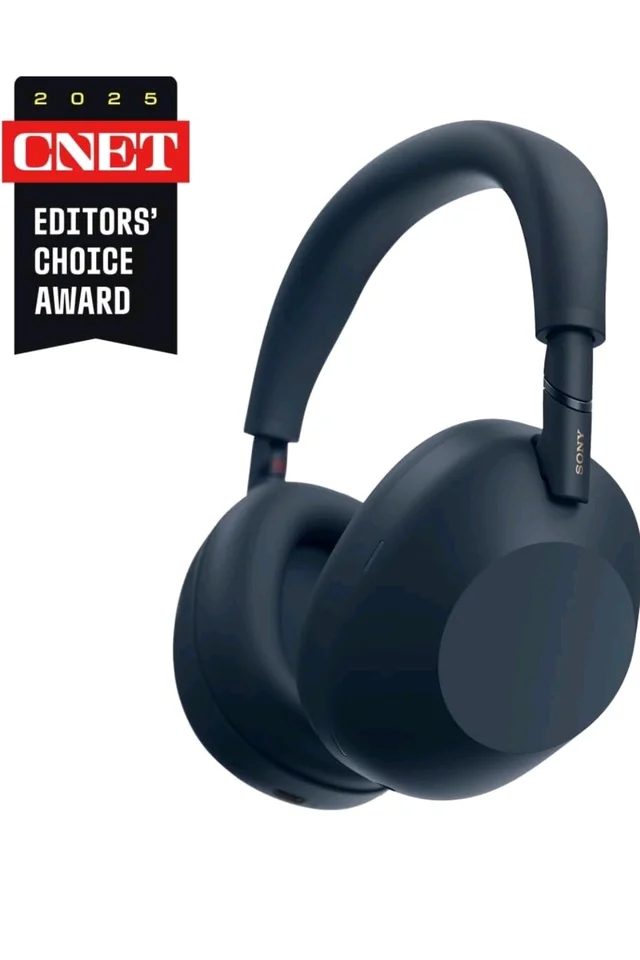 Sony WH-1000XM6 The Best Wireless Noise Canceling Headphones, HD NC Processor QN3, 12 Microphones, Adaptive NC Optimizer, Mastered by Engineers, Studio-Quality- Midnight Blue