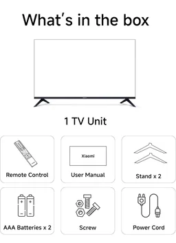Xiaomi (108 cm) 43 inch X 4K Ultra HD Smart | Dolby Vision | Eye Care Mode | Google TV | L43MB-AIN