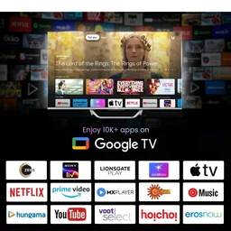 Visit the Haier Store
4.3
4.3 out of 5 stars
(35)
Haier 108 cm (43) S800 Series 4K Ultra HD Smart QLED Google TV 43S800QT-P (Grey)