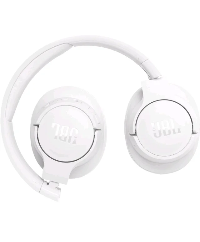 JBL Tune 770NC Wireless Over Ear Headphones with Adaptive Noise Cancellation, Upto 70H Battery, Smart Ambient, Speed Charge, Customized EQ, Google Fast Pair, Multipoint Connect, BT 5.3 - White