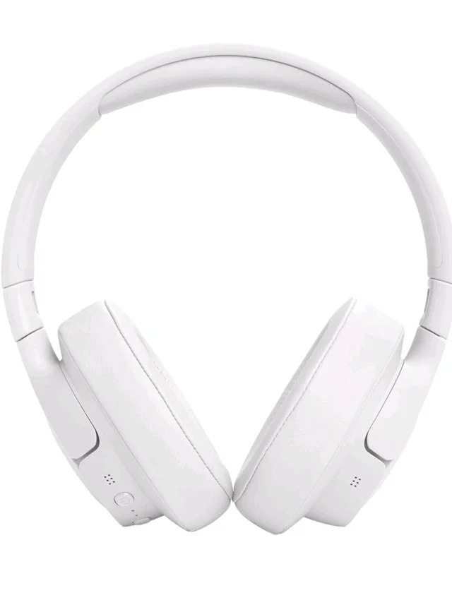 JBL Tune 770NC Wireless Over Ear Headphones with Adaptive Noise Cancellation, Upto 70H Battery, Smart Ambient, Speed Charge, Customized EQ, Google Fast Pair, Multipoint Connect, BT 5.3 - White