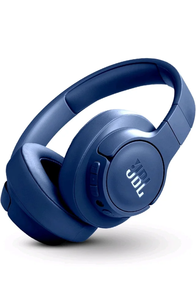 JBL Tune 770NC Wireless Over Ear Headphones with Adaptive Noise Cancellation, Upto 70H Battery, Smart Ambient, Speed Charge, Customized EQ, Google Fast Pair, Multipoint Connect, BT 5.3 - Blue