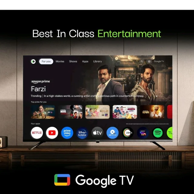 Lumio Vision 7 2026 109cm (43 inches) 4K Ultra HD Smart QLED Google TV FTW1-ADSJ
