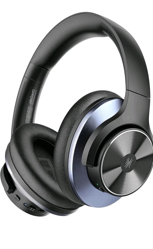 OneOdio Focus A10 - Hybrid Active Noise Cancelling Headphones, Wireless Over-Ear Headphones with 62H Playtime, Fast Charging, Hi-Res Audio, Clear Calls, Bluetooth & Wired Mode for Travel Work (Black)
46%
off