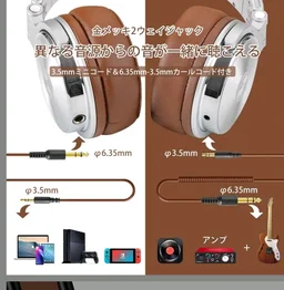 OneOdio PRO 10 Wired DJ Hi-Res Over-Ear Headphones for PC, Keyboard Guitar - Pink | headphone with 50mm drivers, dual 3.5mm and 6.35mm jacks for studio monitoring, recording, podcasting, mixing and