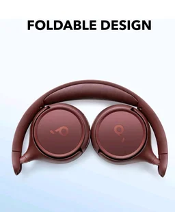 soundcore H30i by Anker, Over Ear Headphones Bluetooth Wireless
Noise Cancelling Headphones, Foldable, Pure Bass, 70H Playtime, Bluetooth 5.3, Lightweight, App Connectivity(Red)