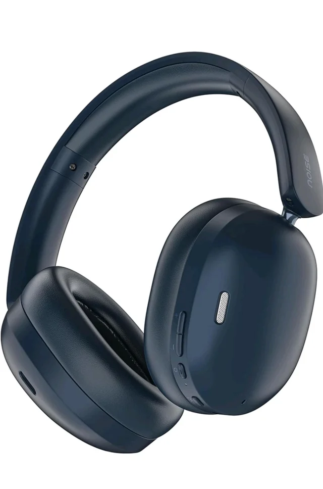 Noise Newly Launched Airwave Max XR Wireless Over-Ear Headphones with 120H Playtime, ANC, HFA Tech, Spatial Audio, Dual Pairing,BT V6.0(Cobalt Blue)
