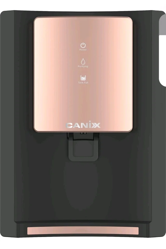 CLAREZA CLAREX RO Water Purifier | ISO Certified | 2000 TDS | Zinc Copper Alkaline | 9 Liter Storage | RO + UV + Zinc + Copper + Alkaline + TDS Control | Best For Home and Office (Rose Gold) - CANIX ROSE GOLD