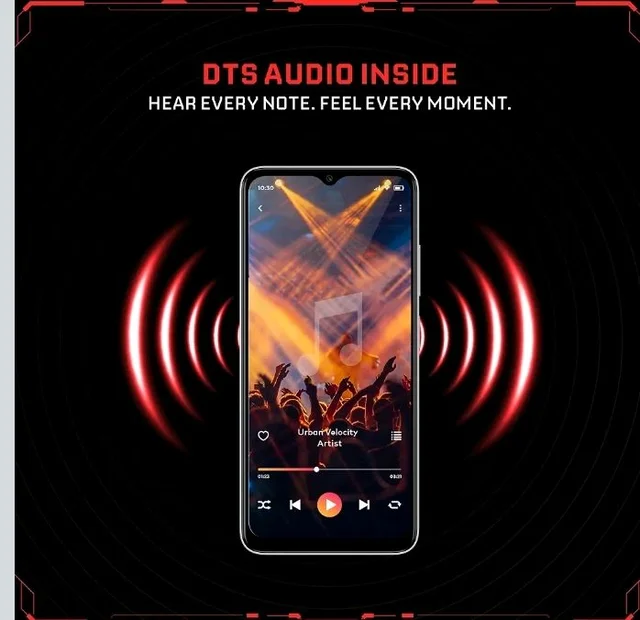 Zeno 100 Pro | 3GB RAM + 5GB Virtual RAM, 64GB Storage | 5000mAh Battery | UNISOC Octa-Core Processor | DTS Sound | Military Grade Protection | 6.6" 90Hz HD+ Display | Android 15 Go | Cloud White - Cloud white