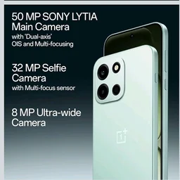 OnePlus Nord 6 | 12GB+256GB | Fresh Mint | Snapdragon 8s Gen 4 | Segment's First Stable 165FPS Gaming | Segment's Largest 9000mAh Battery | Most Complete IP Rating | Personalized AI - Frrsh Mint