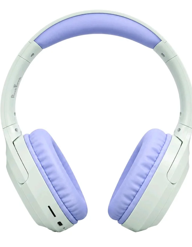 PunnkFunnk BeatXtra Lite Premium Wireless Bluetooth Headphones V5.3, Over Ear Stereo Headset with Built-in Microphone, 40mm Drivers, AUX Mode, Comfortable Cushions, Up to 250 Hours Standby (Blue)