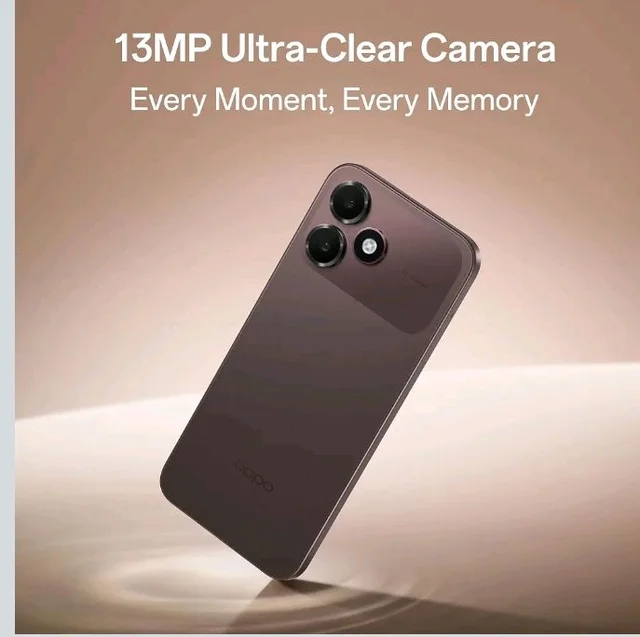 Oppo A6c 4G (Stone Brown, 4GB RAM, 64GB Storage) | 7000mAh Long-Lasting Battery | 120Hz Ultra Bright Display | IP64 Protection | 13MP Camera -with No Cost EMI/Additional Exchange Offers - Stone Brown