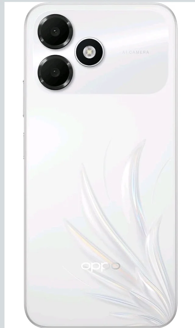 Oppo A6c 4G (Feather White, 4GB RAM, 128GB Storage) | 7000mAh Long-Lasting Battery | 120Hz Ultra Bright Display | IP64 Protection | 13MP Camera- with No Cost EMI/Additional Exchange Offers. - Feather White