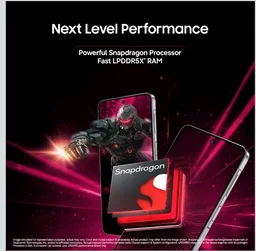 Samsung Galaxy M47 5G Mobile (Rogue Red, 8GB RAM, 128GB Storage, 6000mAh Battery)| 50MP OIS| Snapdragon Processor| LPDDR5X RAM,UFS 3.1 Storage| Gorilla Glass Victus+| sAMOLED| Knox Security| AI - Rague Red