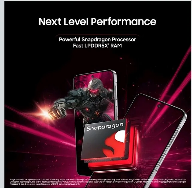 Samsung Galaxy M47 5G Mobile (Rogue Red, 8GB RAM, 128GB Storage, 6000mAh Battery)| 50MP OIS| Snapdragon Processor| LPDDR5X RAM,UFS 3.1 Storage| Gorilla Glass Victus+| sAMOLED| Knox Security| AI - Rague Red