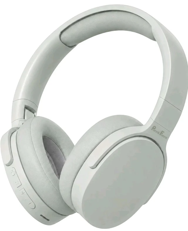 PunnkFunnk BeatXtra Wireless Stereo Bluetooth Headphones V5.3, Over Ear Foldable Headset with 40mm Drivers, Soft Cushioned Ear Pads, Built-in Mic, AUX Input, 10M Wireless Range, Teen & Adults (Green)