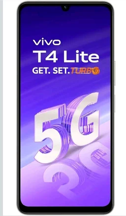 vivo T4 Lite 5G Charger in The Box (Titanium Gold, 64 GB) (4 GB RAM) - Titanium gold
