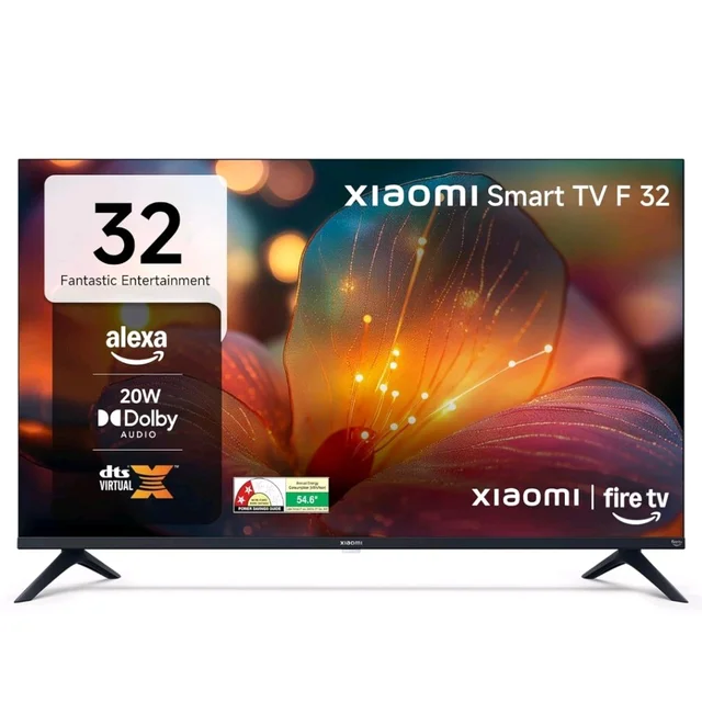Brand: Xiaomi
4.1
4.1 out of 5 stars
(1,251)
Xiaomi 80 cm (32 inch) F Series HD Ready Smart LED Fire TV L32MB-FIN