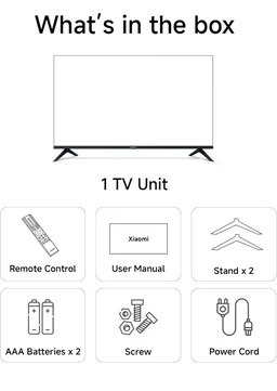 Brand: Xiaomi
4.1
4.1 out of 5 stars
(1,251)
Xiaomi 80 cm (32 inch) F Series HD Ready Smart LED Fire TV L32MB-FIN