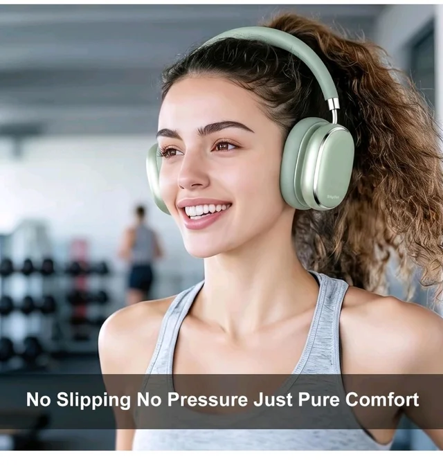 Srhythm NiceComfort 95 Hybrid Noise Cancelling Headphones Wireless
Bluetooth with Transparency,ENC,HD Sound,Slim Headphones Lightweight