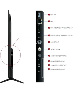 iFFALCON 189 cm (75 Inches) 4K UHD Smart LED Google TV | 144Hz VRR | 3GB RAM | Dolby Vision & Atmos | Game Master | 75U75