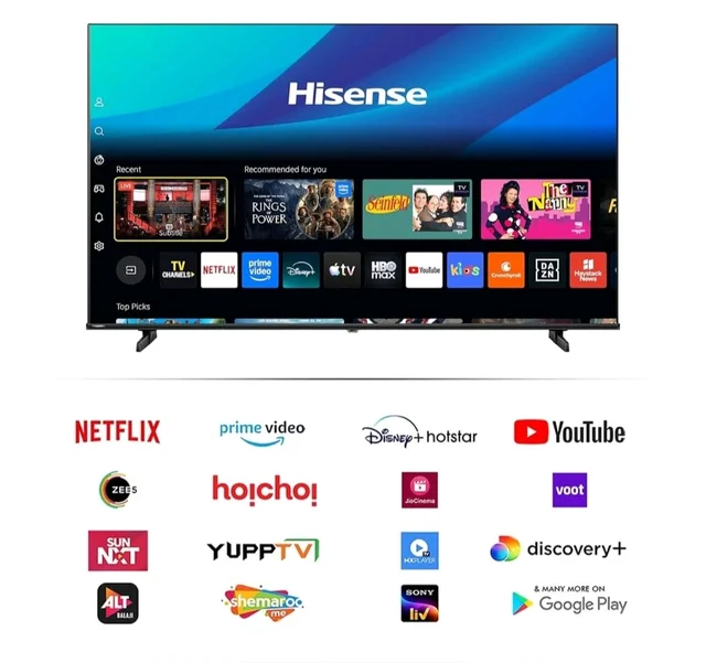 Hisense 55 Inch 55E8S Hi-QLED MiniLED Smart TV | 144Hz Game Mode | Devialet Sound and AI Picture | Dolby Vision IQ | Hands-Free Voice
Amazon's Choice