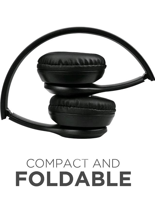 P47 Bluetooth Over Ear Headphones Wireless with Mic (Multicolor)